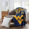 NCAA West Virginia Mountaineers 60" x 80" Raschel Throw Blanket - 2 of 3