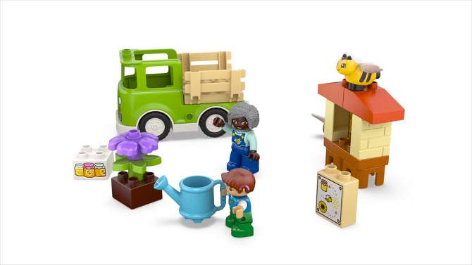 LEGO DUPLO Town Caring for Bees &#38; Beehives Toy 10419, 2 of 9, play video