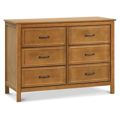 DaVinci Charlie 6-Drawer Double Dresser - Chestnut