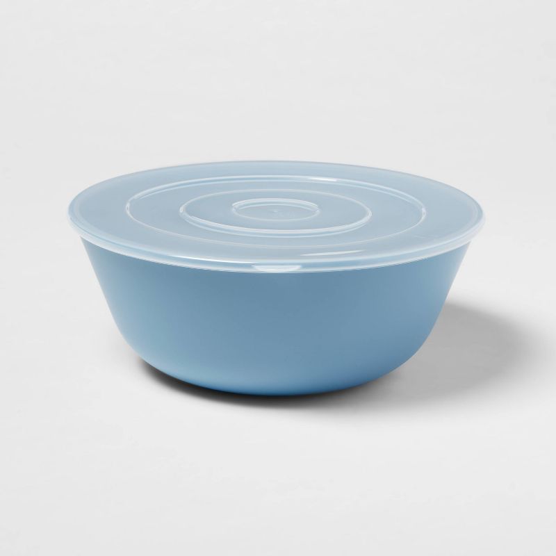 16pc Plastic Dishware Set Blue - Room Essentials&#8482;, 6 of 8