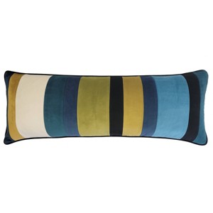 Upcycled Renaissance Patchwork Throw Pillow - Edie@Home - 1 of 4