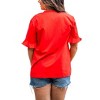 Women's Touchdown Tee Top - Layerz Clothing - 3 of 3