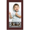 PosterPalooza | 5x10 Wood Frame with UV Acrylic, 6 Finishes: Black, White, Bronze, Silver, Wood, Mahogany - 2 of 4