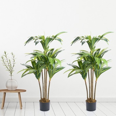 Dexmalle Realistic Artificial Olive Tree 150cm,Office & Indoor