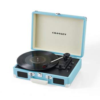 Crosley Cruiser Plus Bluetooth Vinyl Record Player - Turquoise