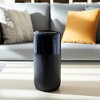 Modern Decorative Vase - Textured Ceramic Flower Holder - Stylish Home & Office Accent for Living Room & Bedroom - 2 of 4