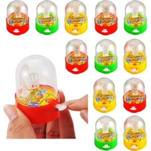 JuzToys Kids Basketball Hoop Shooting Game – Mini Handheld Toys for Kids, Basketball Games Bulk Toys for Party Favors, Classroom Gifts, Goodies Bag - 1 of 4