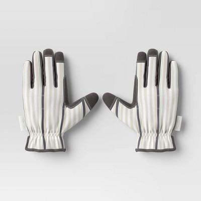 M/L Duck Canvas Garden Gloves Stripe - Smith & Hawken™