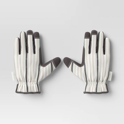 Duck Canvas Garden Gloves Stripe