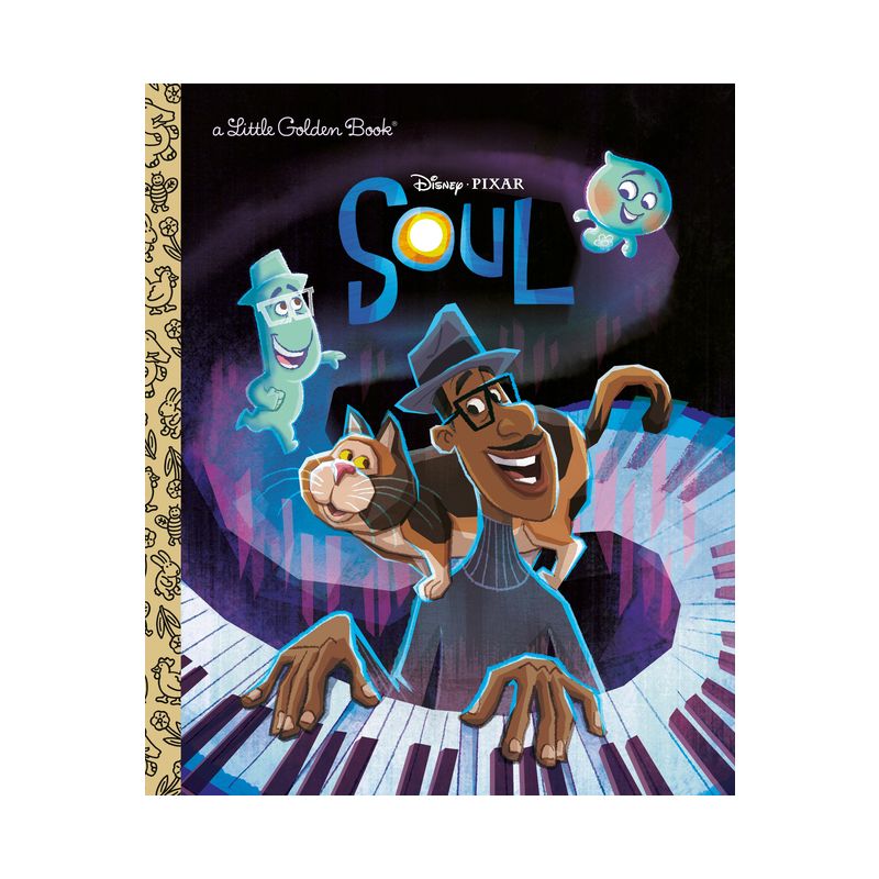 Soul Little Golden Book (Disney/Pixar Soul) - by  Golden Books (Hardcover), 1 of 2