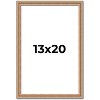 PosterPalooza | Deco Brown Picture Frame - UV Acrylic, Foam Board Backing, Hanging Hardware - 2 of 4