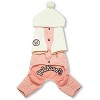 Touchdog (R) Designer Quilted Full-Body Hooded Dog Sweater - 2 of 2