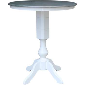 International Concepts International Concepts  36 inches  Round Top Bar Height Pedestal Table