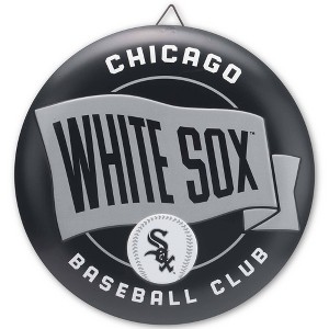 MLB Chicago White Sox Metal Button Wall Art - 1 of 4
