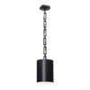 Crystorama Lighting Alston 1 - Light Chandelier in  Matte Black/White - 2 of 4