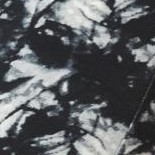 black white tie dye