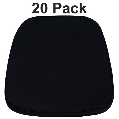 Flash Furniture 20 Pack Soft Fabric Chiavari Chair Cushion