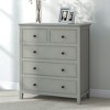 Bella Depot 32.6''W 5 Drawers Solid Wood Chest - 3 of 4