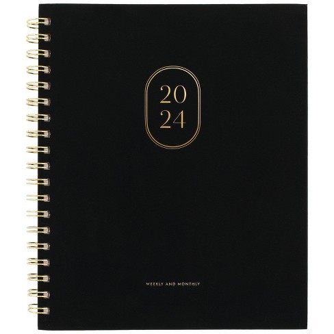2024 Daily Planner: Sage Bookcloth