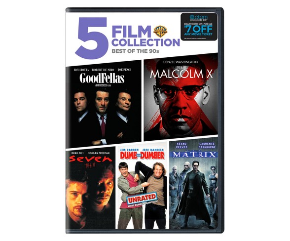 5 Film Favorites: Best of the 90's + Atom Ticket Offer (DVD)