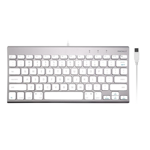 Macally Compact Aluminum Design Keyboard Target