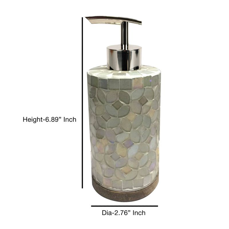 Trillium Liquid Soap Dispenser - Nu Steel, 3 of 7