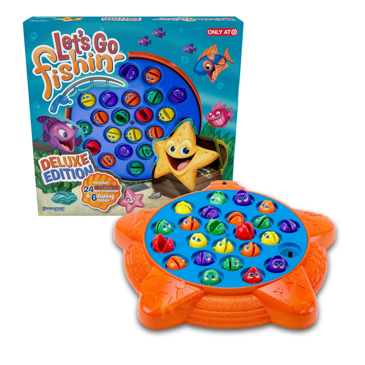 Детские игрушки Let's Go Fishin' Pressman Let's Go Fishin' Deluxe Game — фото 2