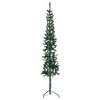 vidaXL Artificial Half Christmas Tree - Green 94.5 in - 2 of 4