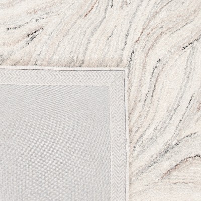 Ivory Elegance 4' x 6' Hand-Tufted Wool Area Rug