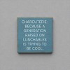 Slickblue Charcuterie Quote Wood Sign – Raised on Lunchables – 7x7 Funny Rustic Kitchen Décor, Multiple Color Options - 2 of 3