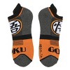 Dragon Ball Z Goku Character Art & Kanji Symbols Men's 5-Pair Ankle Socks - 2 of 4