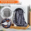 Fast Heated Blanket with Dual Control, 5 Heat Levels & 10 Hours Auto Off, Soft Thicken PV Plush Electric Throw Blanket - 4 of 4