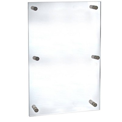 Azar Displays 26" X 32" Standoff Sign Holder