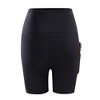 Clearlove Shorts Women Scrunch Butt Lifting Tummy Control Biker Shorts with Pockets High Waist Yoga Pants - 3 of 4