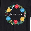 Men's Friends Wreath Short Sleeve Graphic T-Shirt - Black - 2 X-Large - 2 of 4