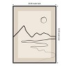 Amanti Art Line art 2 by Elena Ristova Framed Canvas Wall Art - 4 of 4