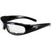 3 Pairs of MotoFrames Chill Safety Motorcycle Glasses with Clear, Smoke, Yellow Lenses - 2 of 4