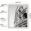 Americanflat 20x24 Poster Frame in Light Wood with Polished Plexiglass - Horizontal and Vertical Formats with Included Hanging Hardware - 2 of 4