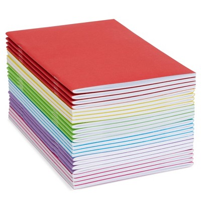 Paper Junkie 48 Pack Colorful Blank Books, Bulk, Mini Notebooks for Kids,  Small Notepads Journals for Drawing, Writing, 6 Colors, 4x4 In