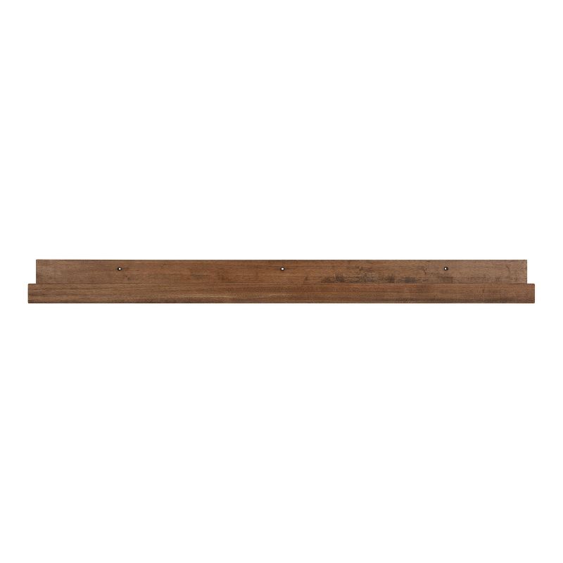 42&#34; Levie Wooden Picture Ledge Wall Shelf Rustic Brown - Kate &#38; Laurel All Things Decor, 4 of 8