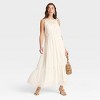 Women's Sheer Chiffon Maxi Dress - A New Day™ - 3 of 3