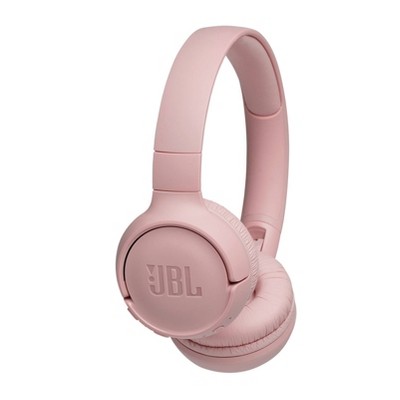 pink headphones