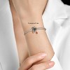 Skeleton Charm for Women Gothic European Bead for Bracelet CZ Sterling Silver Ginger Lyne Collection - 2 of 4