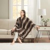 Zuri Reversible Faux Fur to Mink Electric Blanket, Auto Shut Off, Virtually Zero EMF, Multi Heat Setting, UL Certified, Machine Washable - 4 of 4