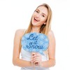 Big Dot of Happiness Funny Blue Snowflakes 1st Birthday - Boy Winter ONEderland Party Photo Booth Props Kit - 10 Piece - 2 of 4