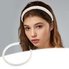 Unique Bargains Women's Faux Crystal Headband 0.59" Wide 1Pc - 2 of 4
