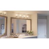 Urban Ambiance Luxury Traditional Bathroom Vanity Light,  7.5"H x 32"W,  Antique Silver Finish, UHP2034 - 2 of 4