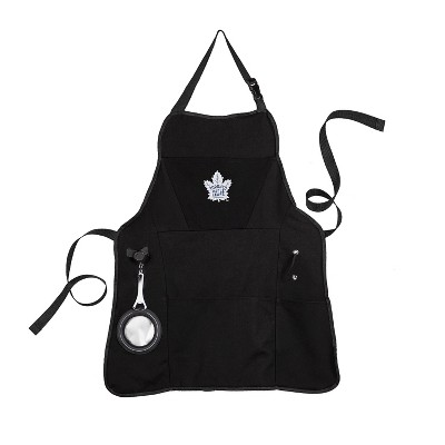 Grill Apron, Black, Toronto Maple Leafs