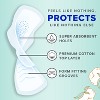 Always Pure Cotton Extra Heavy Flow Maxi Pads - Size 3 - 22ct - 2 of 4