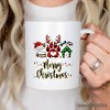 Dog Buffalo Plaid Christmas Mug, Dog Mom Gift (Non-Custom Only)| OrnamentallyYou - 3 of 4